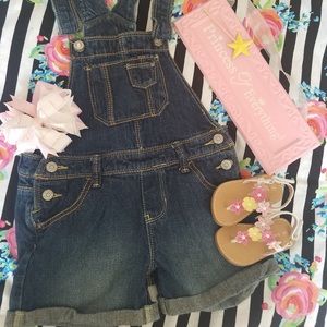 Girls Denim Jordache Overalls