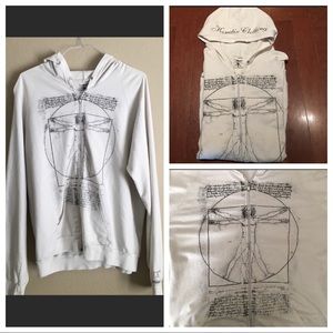 Kinetix Zip Up Hoodie sweatshirt. XL.