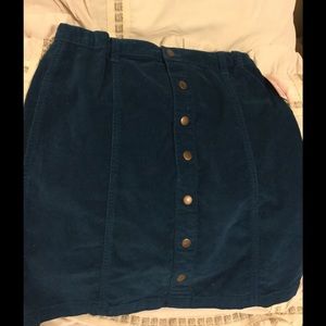 Girls corduroy skirt NWT