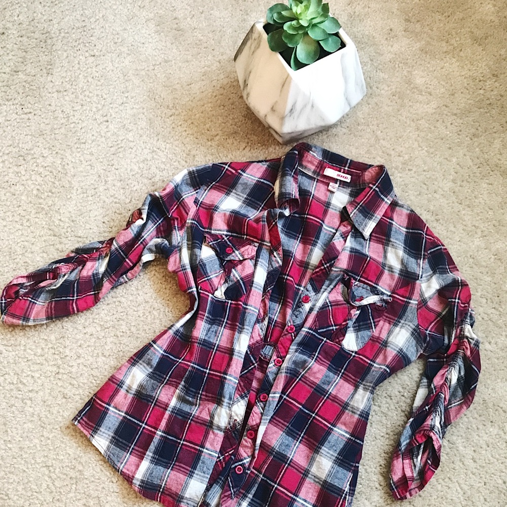 ✨Red & Black Flannel