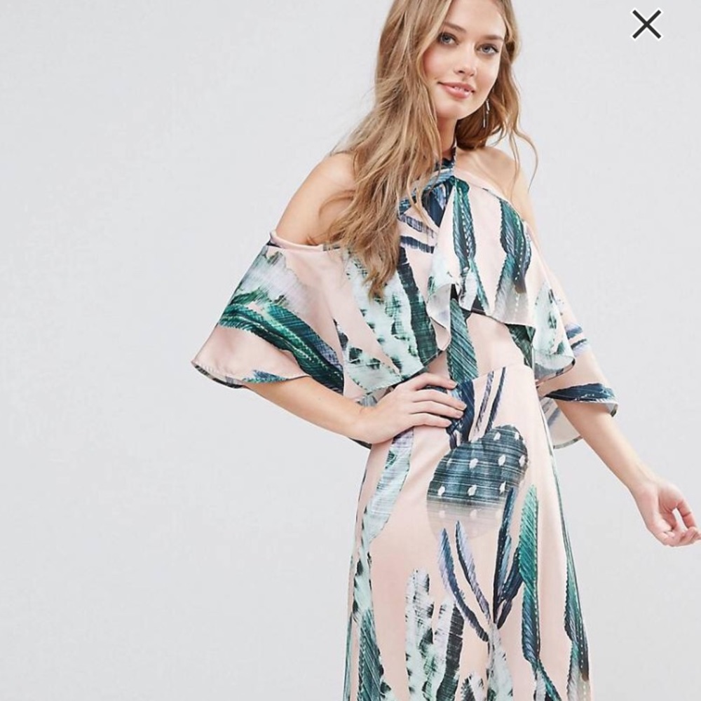 Off the Shoulder boho maxi