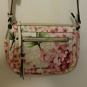 2 purses Brown/Ana -Pink Flowers/Dan Buchman
