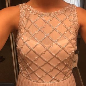 Shimmering Blush Pink Dress