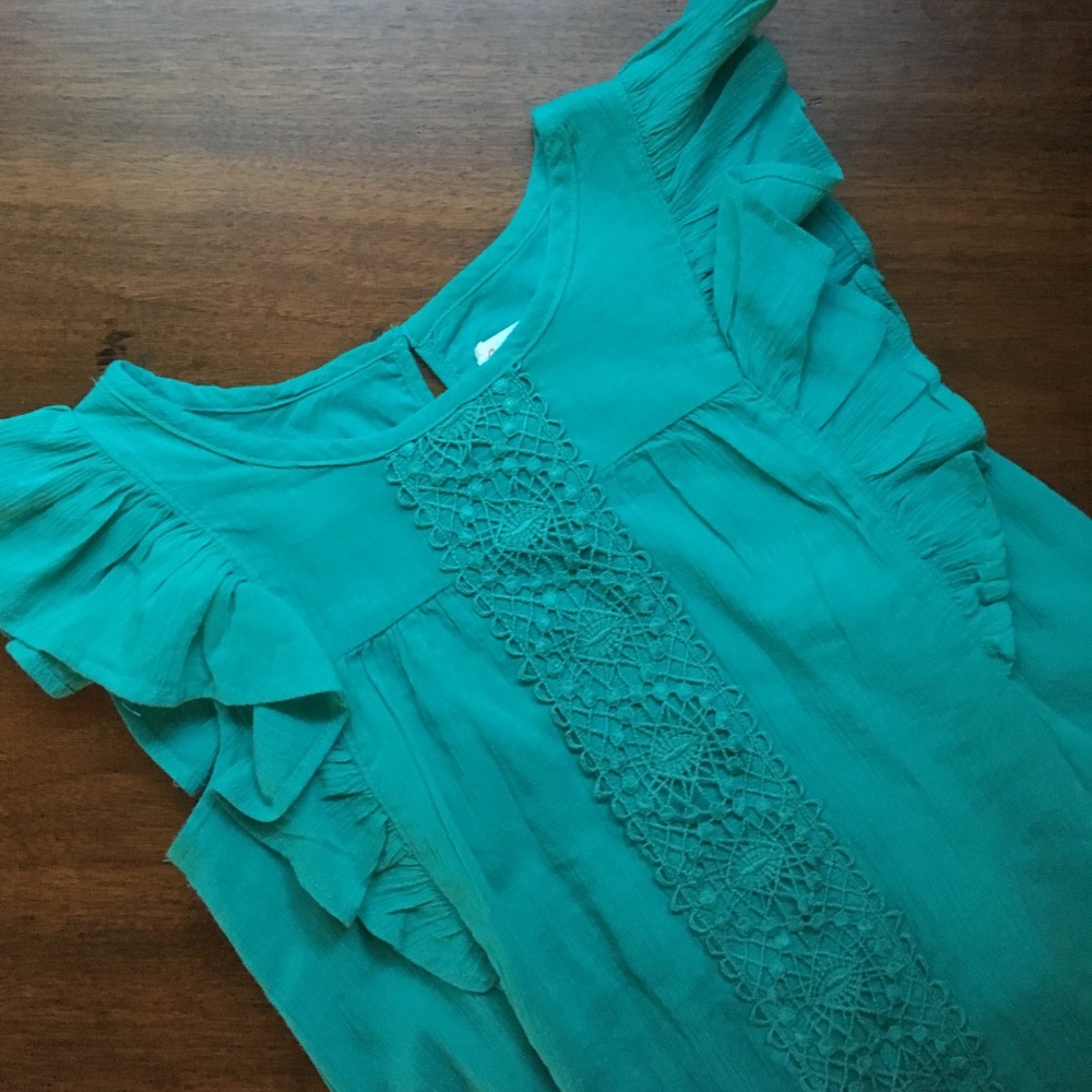 🎉HP🎉 Girls turquoise dress