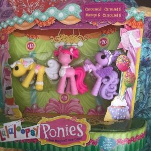 Set of lalaloopsy ponies