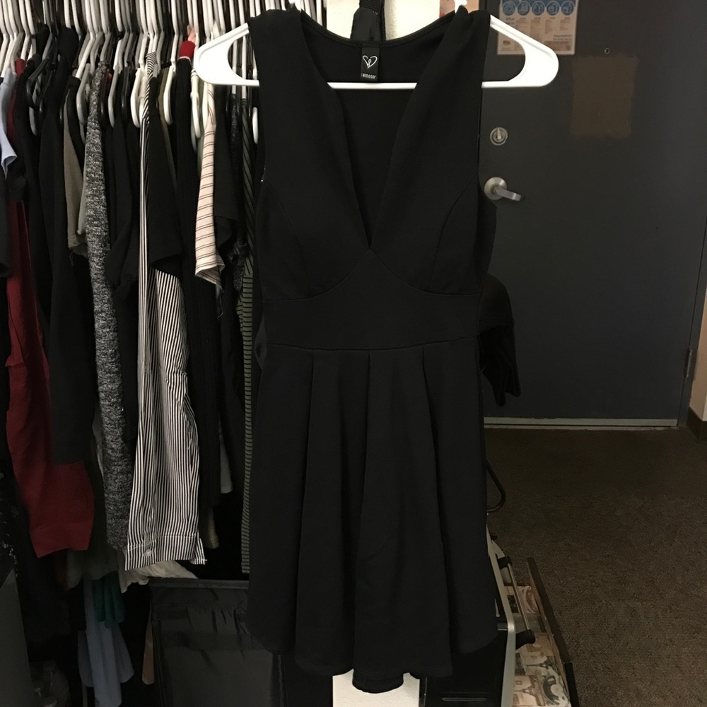 Women's black dress