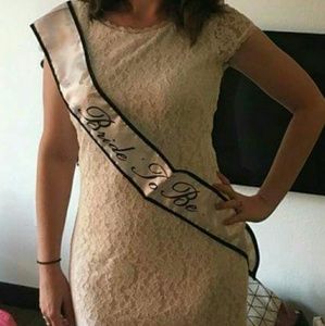 Bride to Be Sash