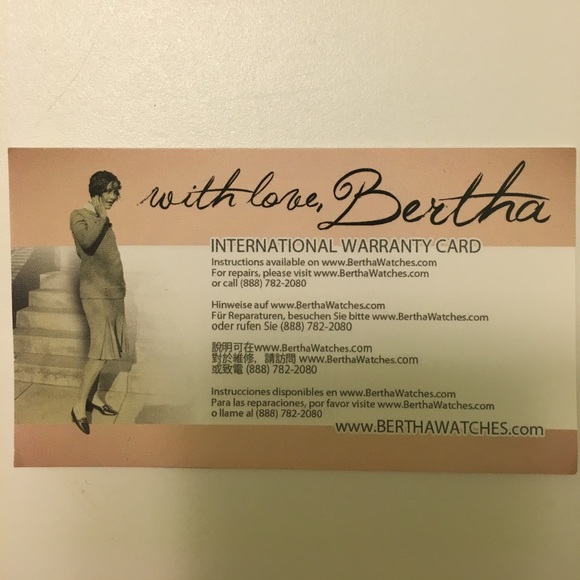 BRAND NEW Bertha Watch main image 2
