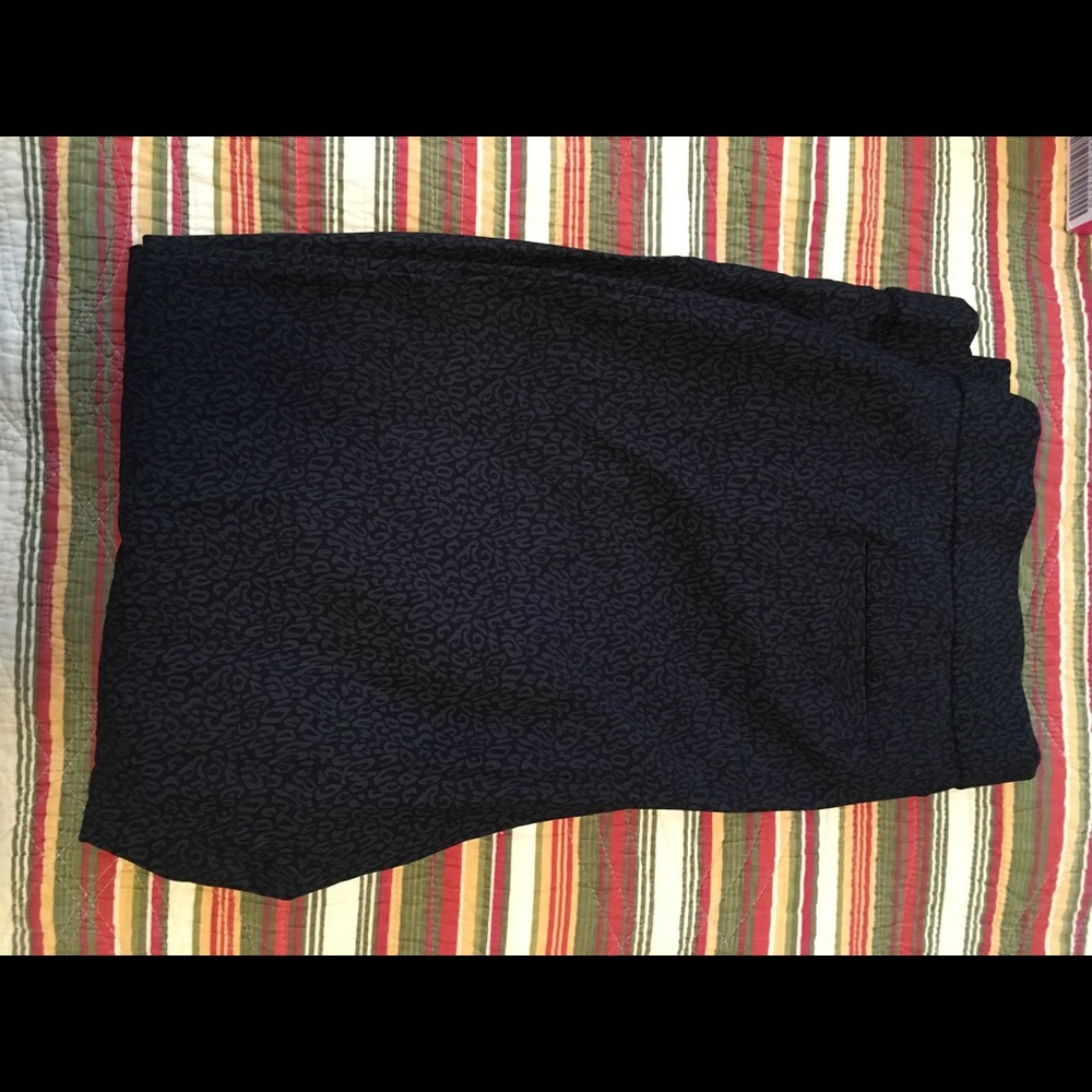Kim Rogers Size 24WS Animal Print dress Pants