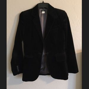 J. Crew velvet blazer size 0 J. Crew velvet blazer size 0