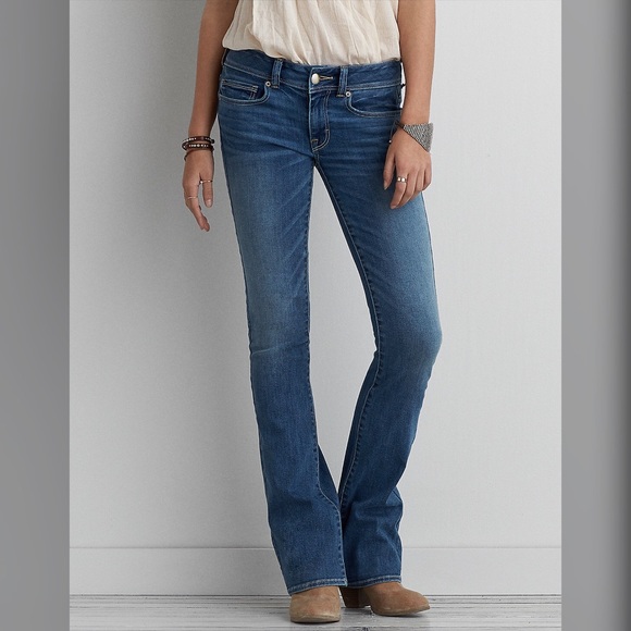american eagle kick boot super stretch jeans