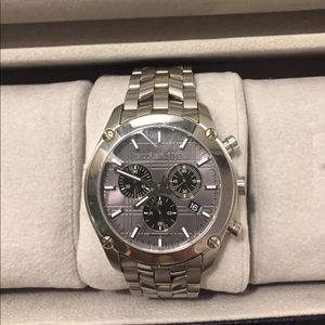 Mens Burberry Oversized Chrono Black Dial - 42mm