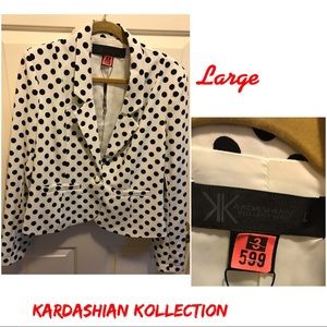 Kardashian Polka Dot Blazer Kardashian Polka Dot Blazer