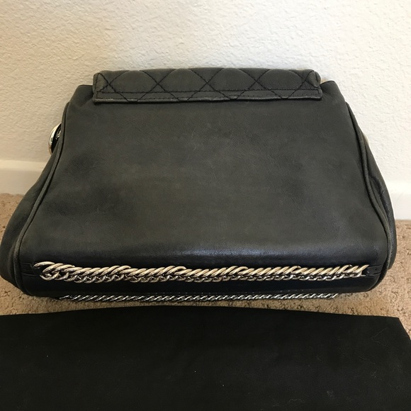 Authentic Chanel Accordion Flap Bag - Picture 7 of 9