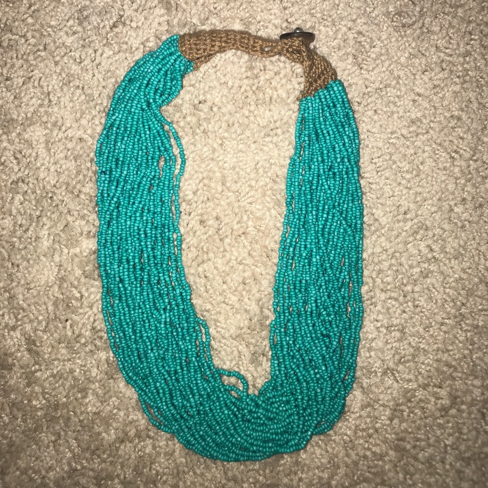 Beaded Turquoise Necklace