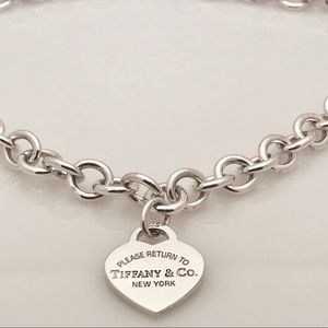 Tiffany & Co. Sterling Silver Heart Necklace Tiffany & Co. Sterling Silver Heart Necklace