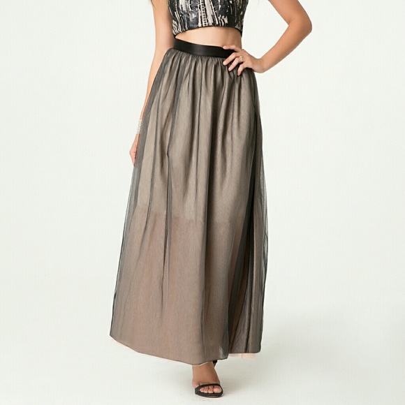 Black Nude Tulle Ball Gown Skirt Offer! - Picture 3 of 4