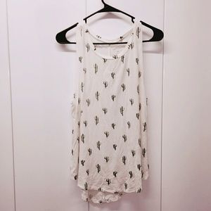 Grayson Threads high low cactus tank top