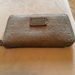 Gray neoprene Marc by Marc Jacobs wallet
