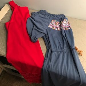Two great dresses for 1 low price Two great dresses for 1 low price