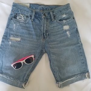 Kids - Abercrombie Distressed Shorts