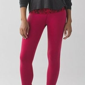 Lululemon Wunder Under Pant III RVS Reversible