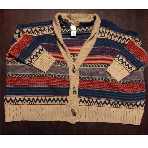 New LF Button Front Sweater. - Picture 3 of 7