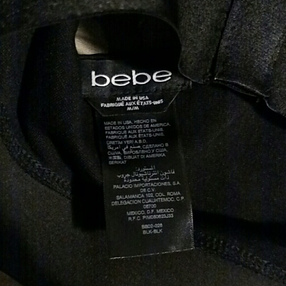 Bebe Crop Cage Tank with Keyhole Front - Picture 5 of 5