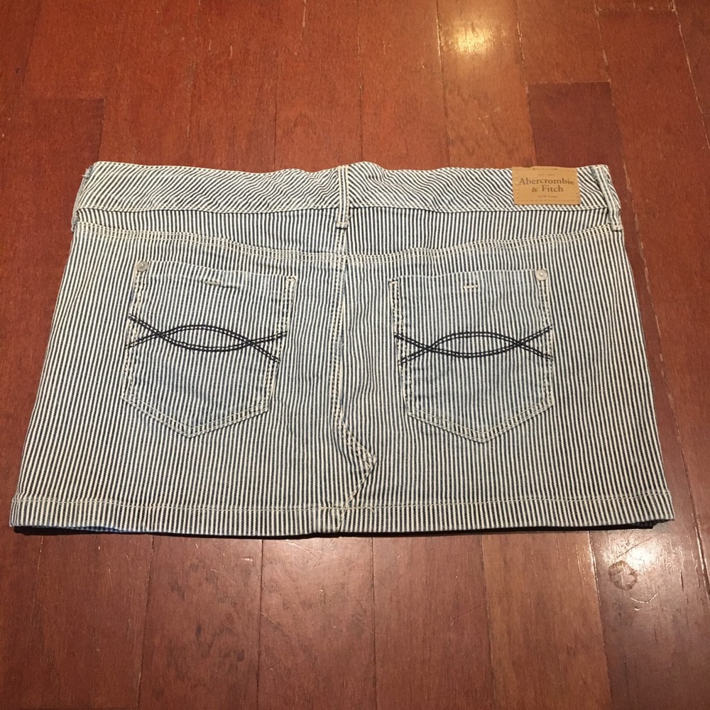 Abercrombie and Fitch mini Jean skirt. Size 8