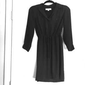 Mini, long sleeve dress