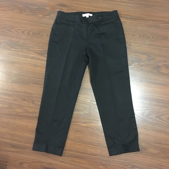 LOFT Pants - Loft Black Crop Pants