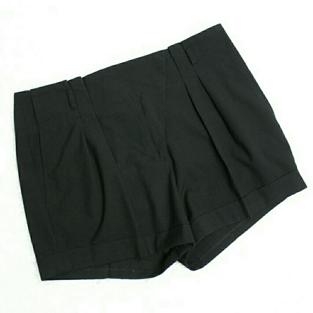 Zara Basic Black Shorts