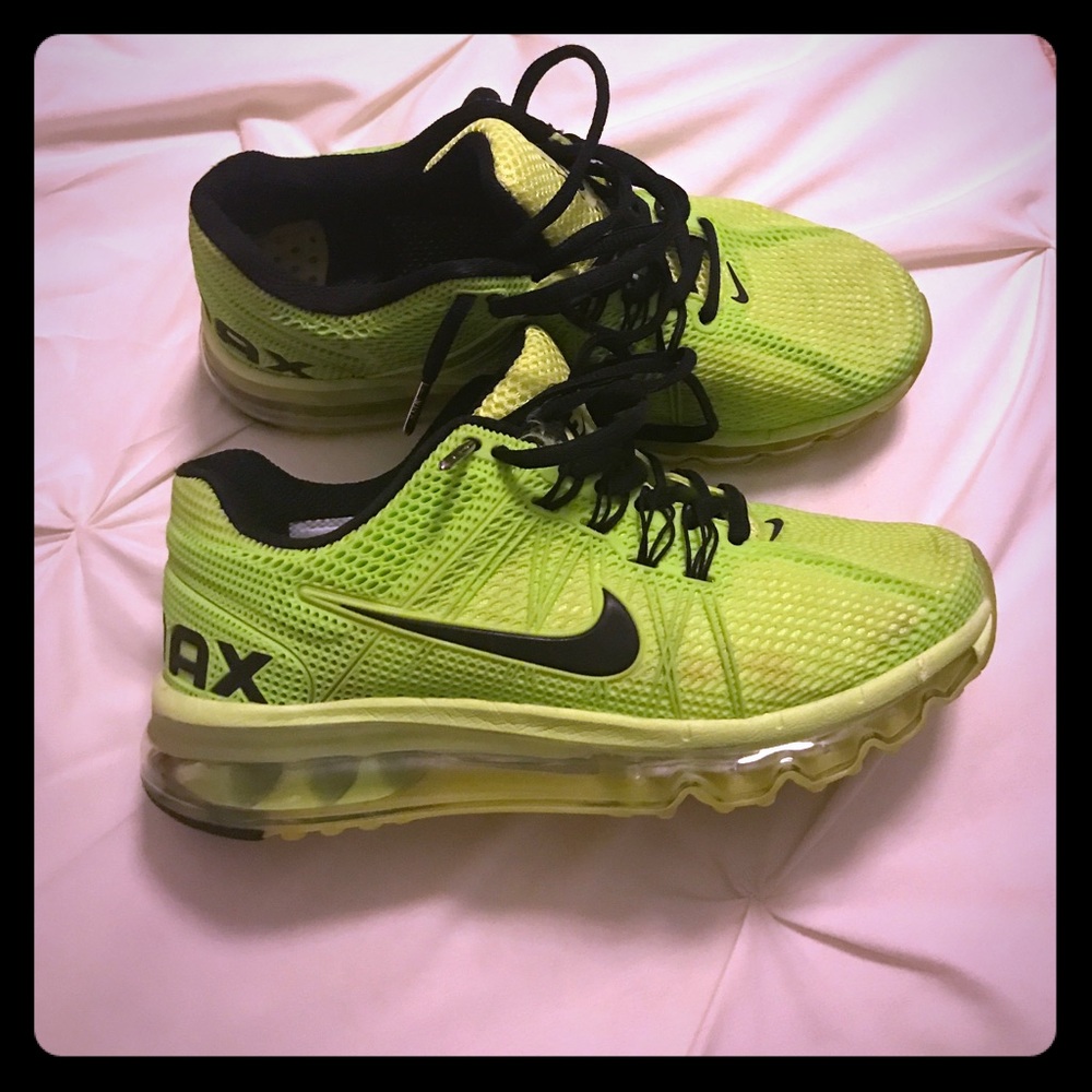 Neon Green Nike Airmax