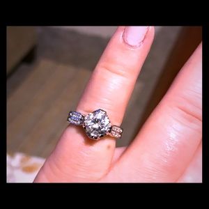 CZ Sterling Silver Ring
