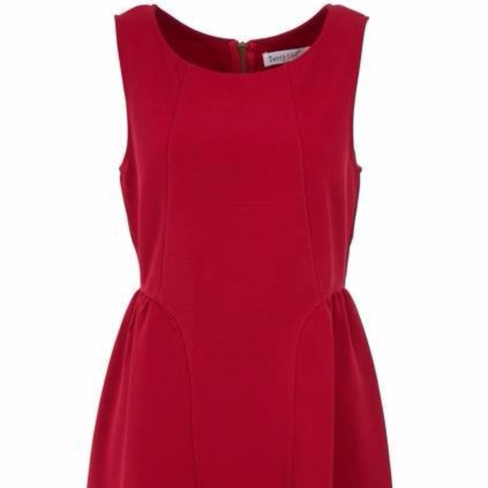 SOLD Sunny Girl Red Mini Dress Size Large