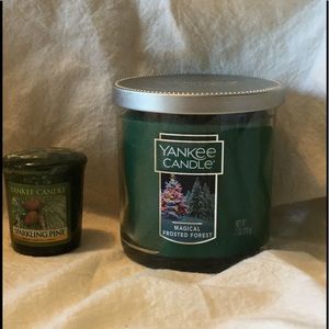 NWT 7oz Yankee Candle and Votive