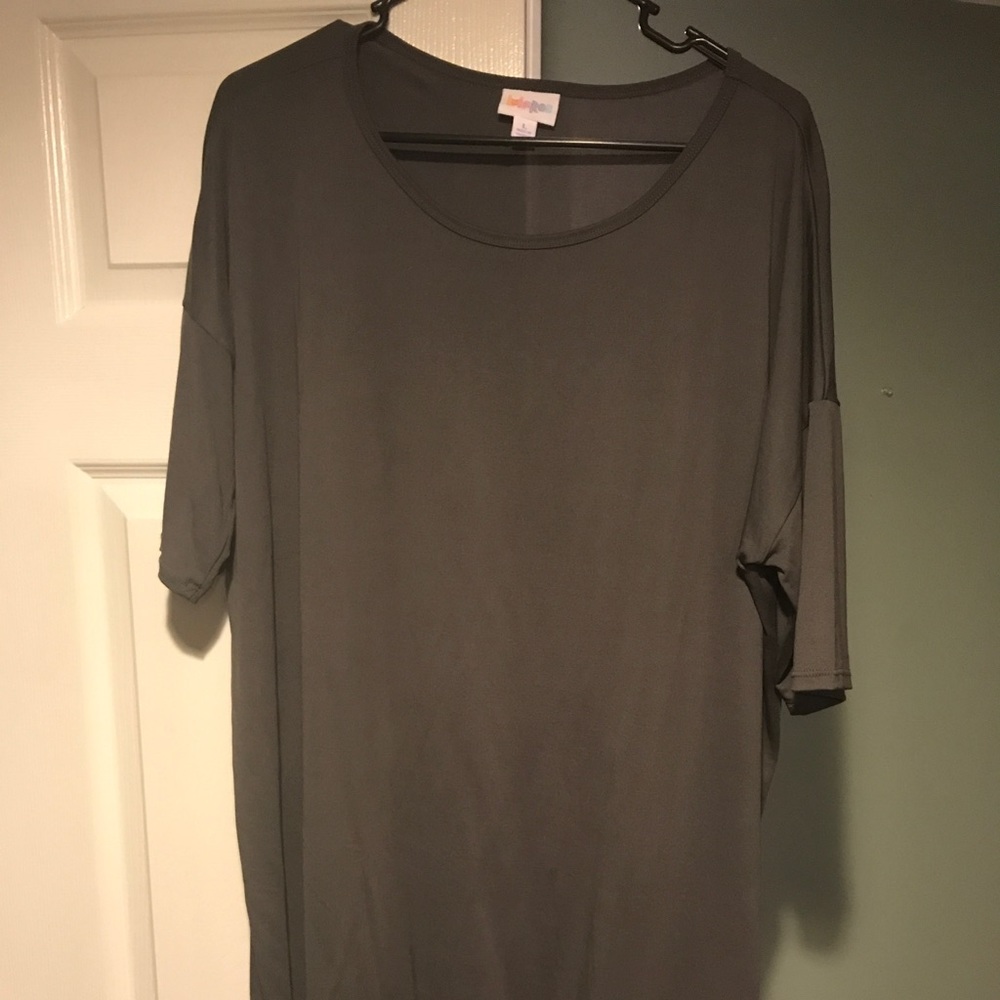 Grey lularoe Irma tunic