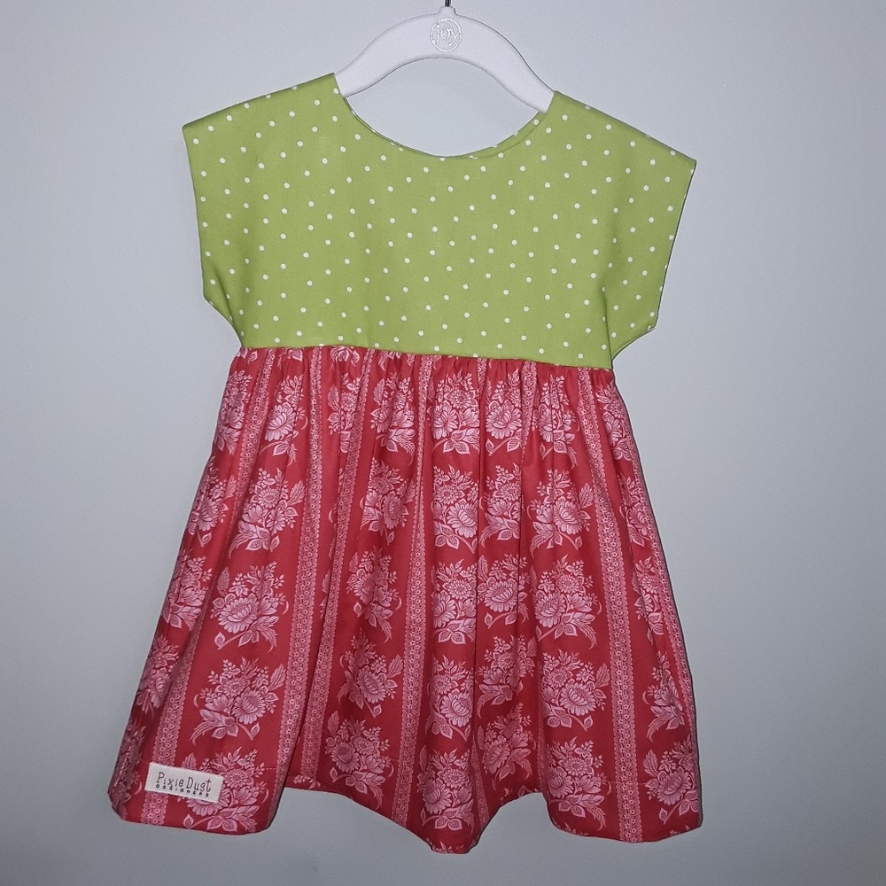 Pixie Dust Designs Izzy top dress sz.2