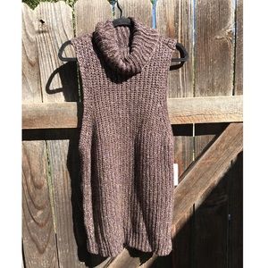 sleeveless Free People sweater