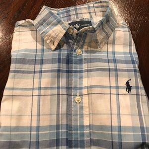 Ralph Lauren boys short sleeve button down