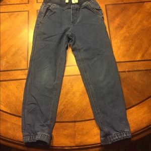 Gap denim cotton joggers size 5