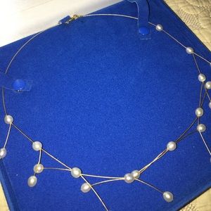 adi paz Jewelry - 14k gold pearl necklace designer adi paz Jewelry - 14k gold pearl necklace designer