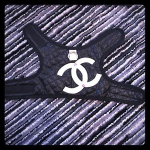 Chanel dog harness