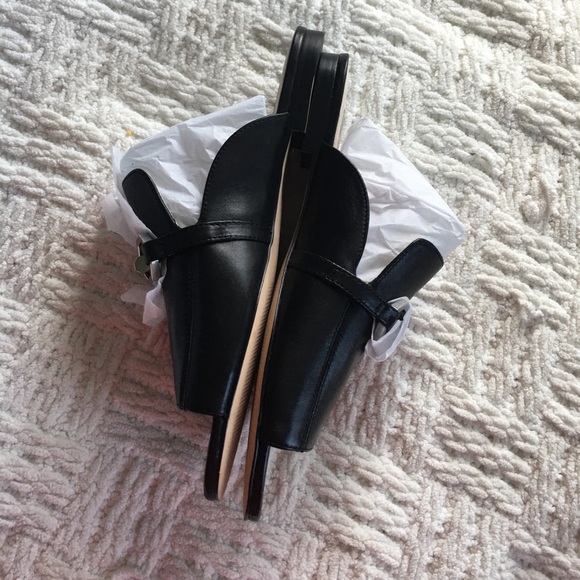 Louise et Cie Black Caila Flat Loafer Mule - Picture 7 of 8