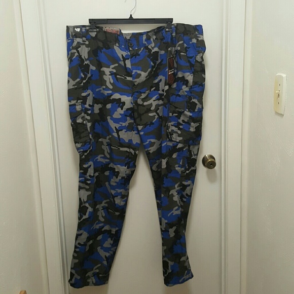 royal blue camo pants