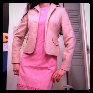 Ann Taylor LOFT Salmon Pink Blazer Jacket, Size 0 Ann Taylor LOFT Salmon Pink Blazer Jacket, Size 0