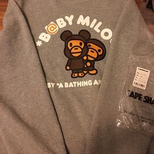 Bape baby milo sweatshirt