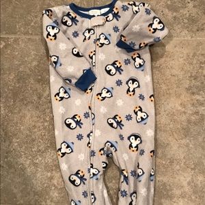 Holiday pjs; penguins!
