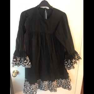 Zara Embroidered Dress