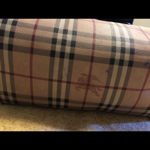 Burberry 3460094 Medium Haymarket Check Bowler Bag - Picture 3 of 8